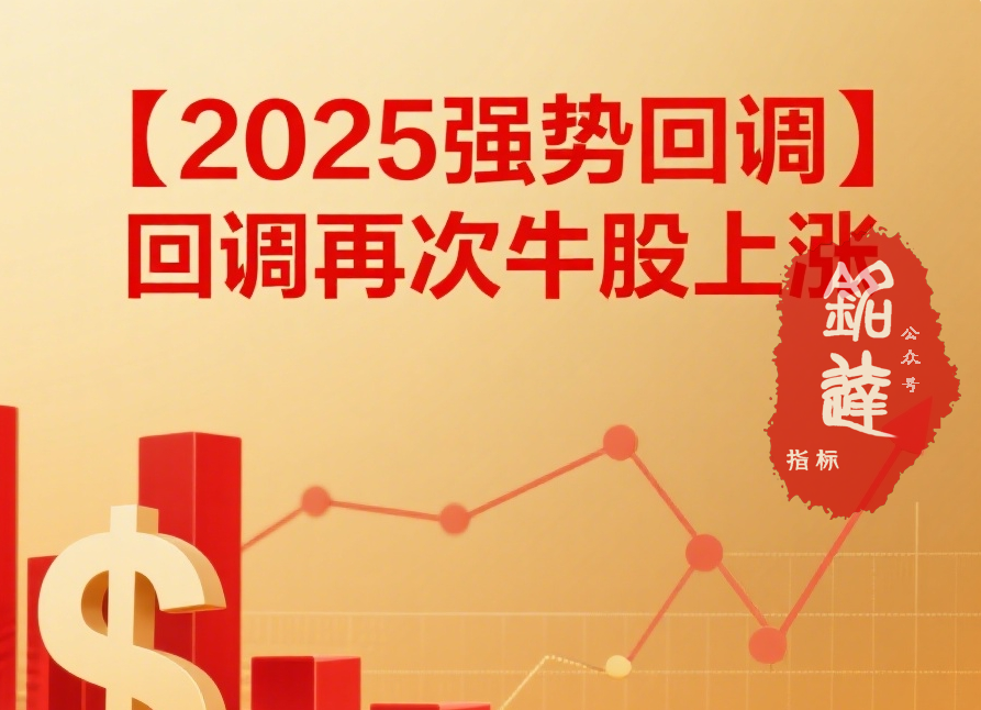 牛不牛自己看【2025强势回调】指标包含1主图+1副图+1选股无未来